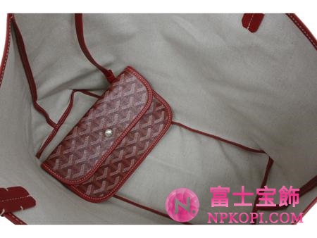 ゴヤール　トートバッグ『サンルイPM』（レッド）AMALOUISPM02-ROUGE 